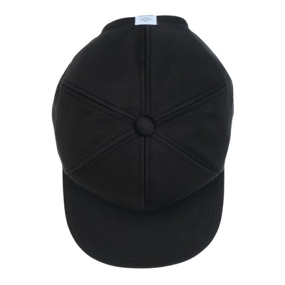 The Factory Made Giza Moleskin 6-Panel Cap (Black)