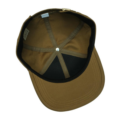 The Factory Made Giza Moleskin 6-Panel Cap (Khaki)