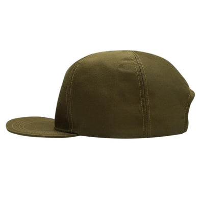 The Factory Made Giza Moleskin 6-Panel Cap (Khaki)