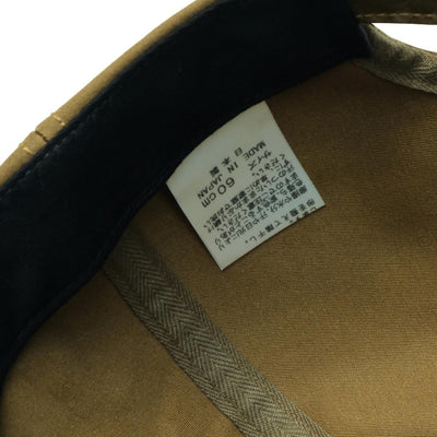 The Factory Made Giza Moleskin 6-Panel Cap (Khaki)