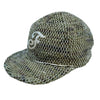 The Factory Made Boro Sashiko 6-Panel Cap (Khaki)