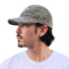 The Factory Made Boro Sashiko 6-Panel Cap (Khaki)