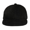 The Factory Made Corduroy 6-Panel Cap (Black)