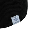 The Factory Made Corduroy 6-Panel Cap (Black)