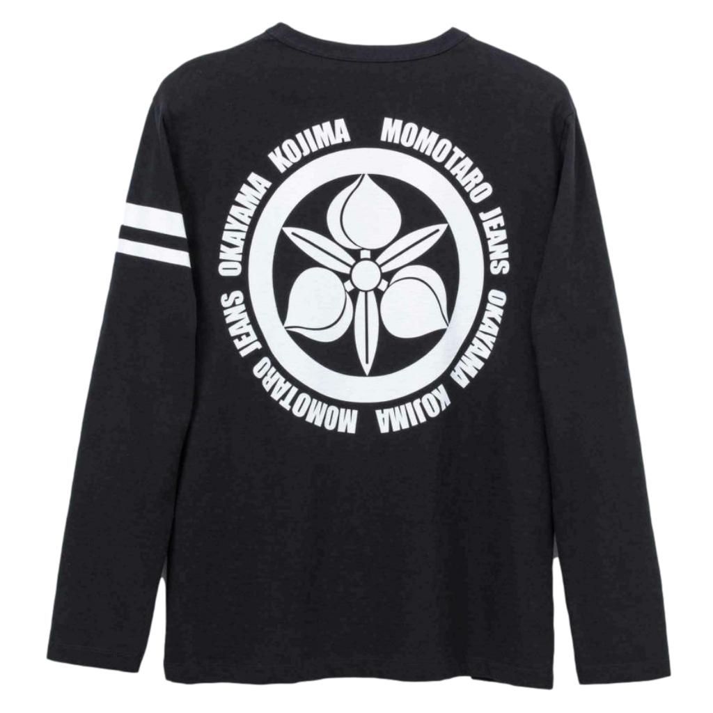 Momotaro GTB Back Logo Print LS Tee