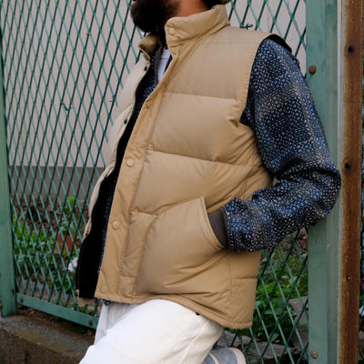 Zanter Down Vest (Beige)