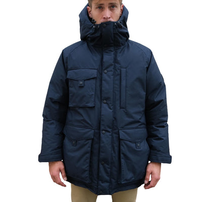 Zanter Antarctic Research Expedition Down Parka Jacket (Navy)