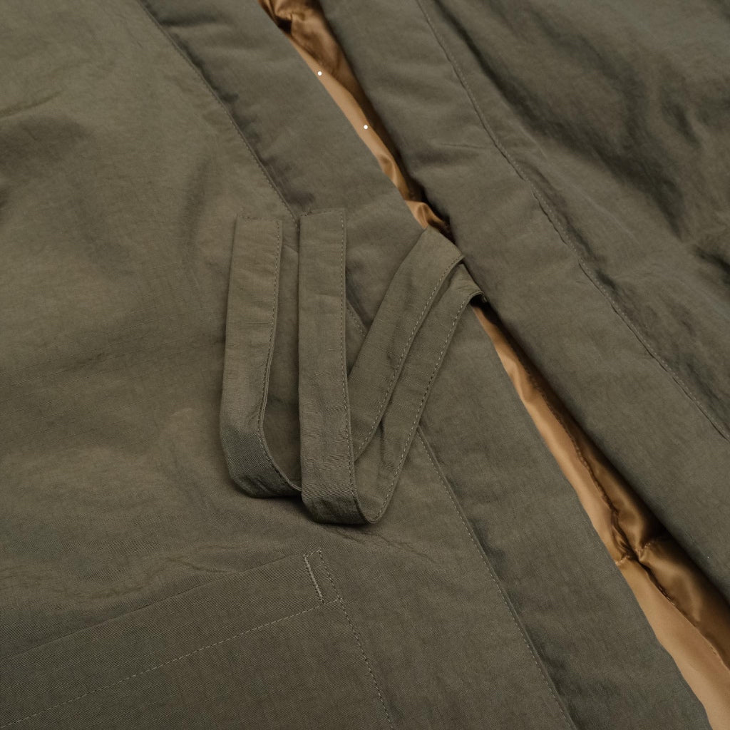Zanter Down Haori (Khaki) - Okayama Denim