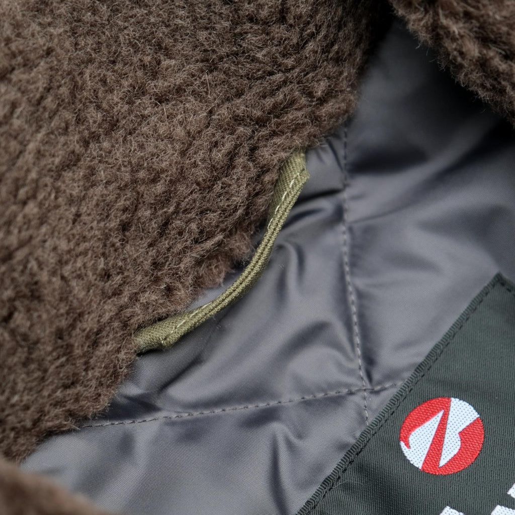 Zanter N1 Down Jacket (Khaki) - Okayama Denim