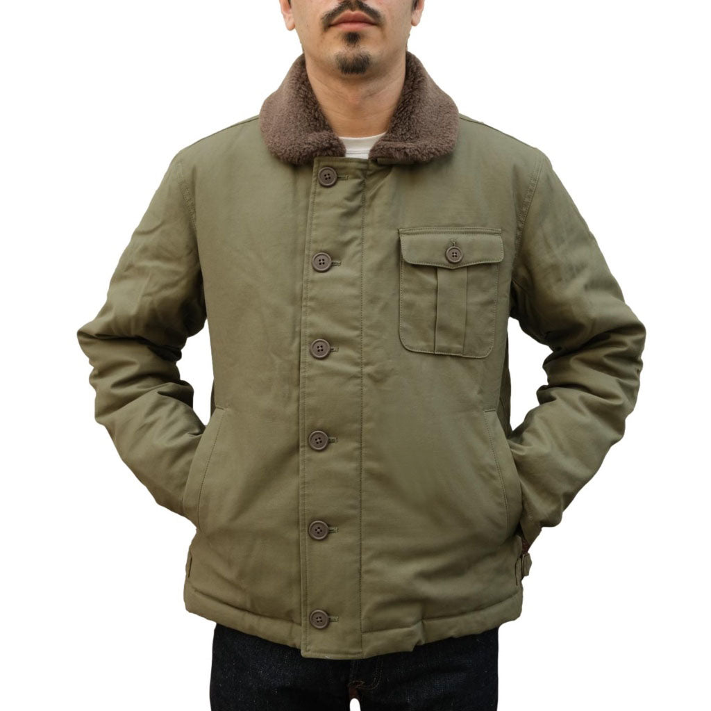 Zanter N1 Down Jacket (Khaki) - Okayama Denim