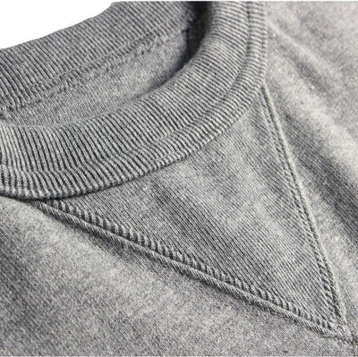 Momotaro GTB Denim Pocket Sweatshirt (Gray) - Okayama Denim Sweatshirt - Selvedge
