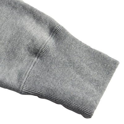 Momotaro GTB Denim Pocket Sweatshirt (Gray) - Okayama Denim Sweatshirt - Selvedge