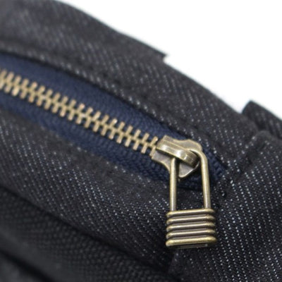 Momotaro B-21 GTB Denim Hanging Pouch - Okayama Denim Accessories - Selvedge