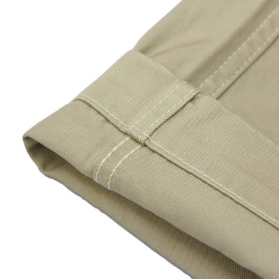 Momotaro High Count West Point Work Pants (Khaki) - Okayama Denim Pants - Selvedge