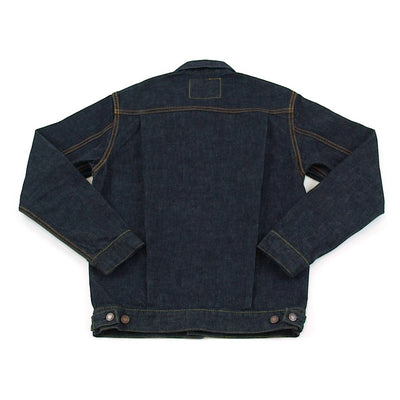 Momotaro 14.7oz. Deep Blue Denim Jacket - Okayama Denim Jacket - Selvedge