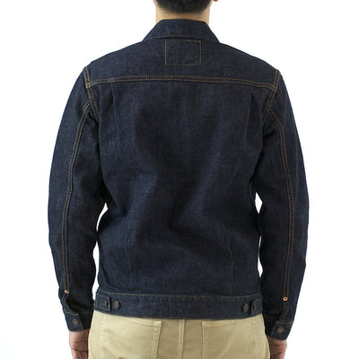 Momotaro 14.7oz. Deep Blue Denim Jacket - Okayama Denim Jacket - Selvedge